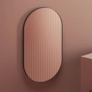 Зеркало Artceram ARCO ACS017 56 в металлической раме moka